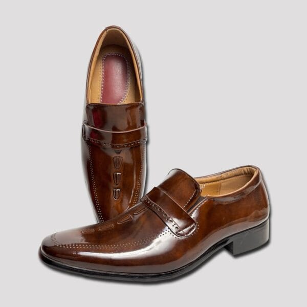 The Modern Shine Formal Brown 2