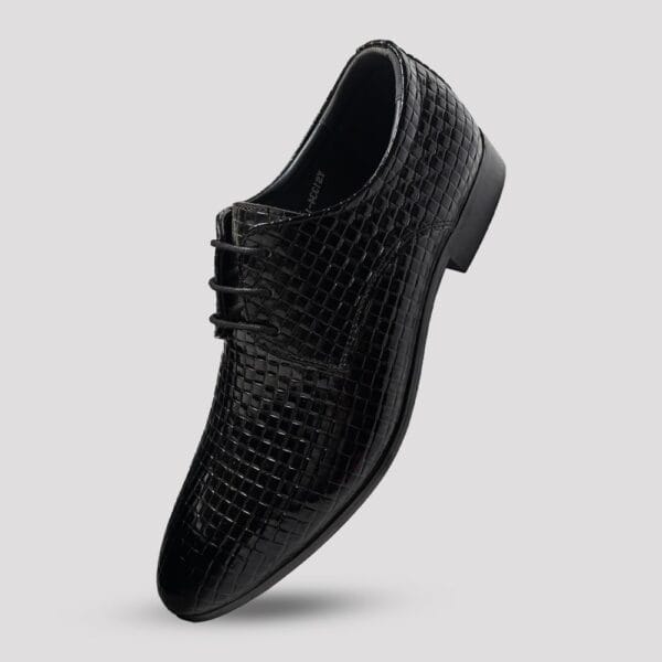 Vanguard Croc Derby black 1